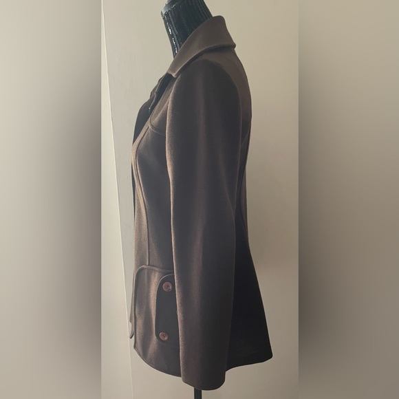 Vintage Lee Parker Wool Light Weight Brown Jacket - Picture 2 of 15